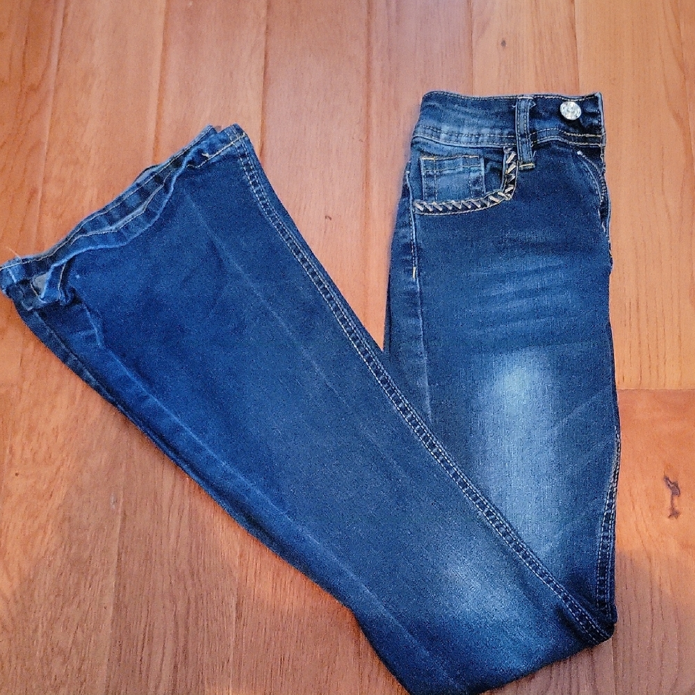 BAMBOO Dark Blue Skinny Jeans for Women